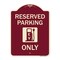 Signmission Ev W/ Electric Vehicle Charging Station Graphic Heavy-Gauge Aluminum Sign, 24" x 18", BU-1824-24089 A-DES-BU-1824-24089 - alternate 1